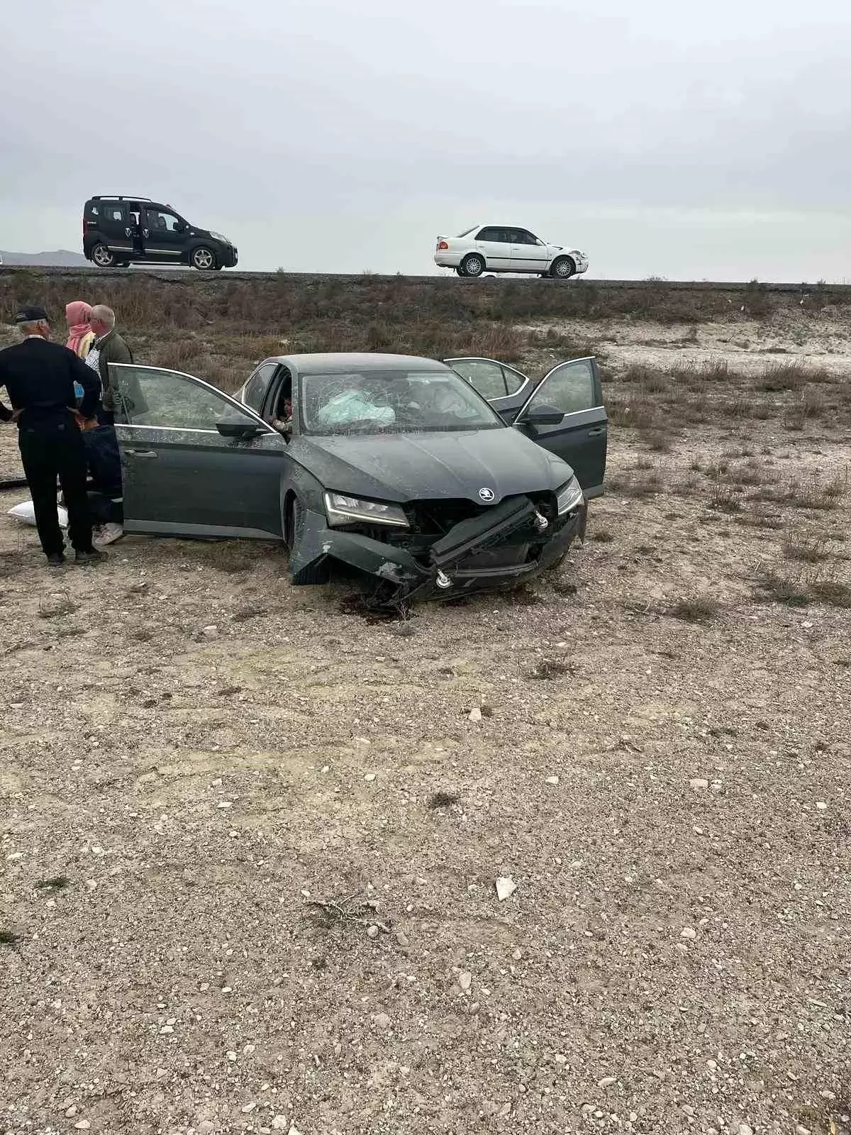Konya’da Trafik Kazası: 5 Yaralı