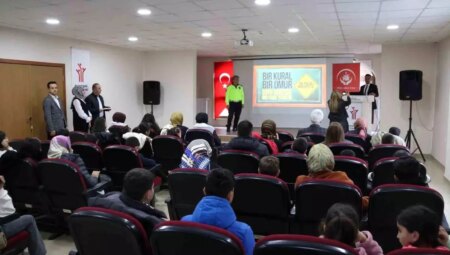 Erzurum’da ‘Minik Trafik Dedektifleri’ Aktifliği Düzenlendi