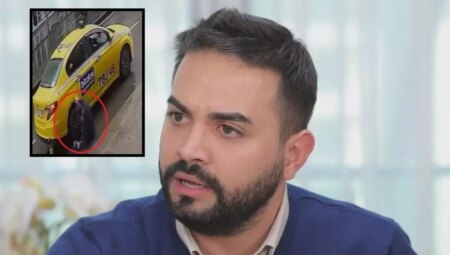 Kadir Ezildi’nin korkutan anları! Taksiye binerken yere kapaklandı