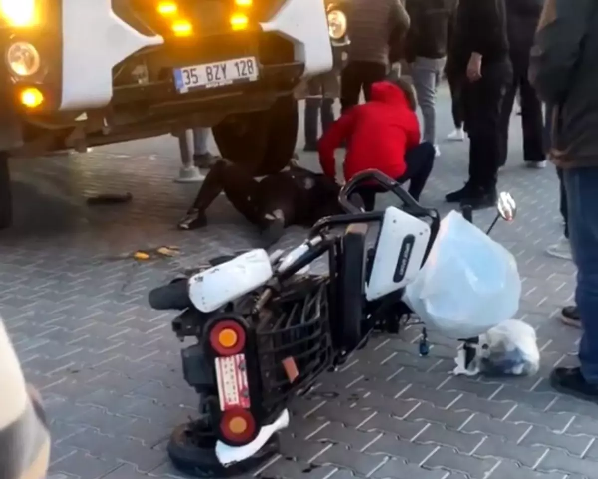 Marmaris’te Elektrikli Bisikletli Bayan Tırın Altında Kaldı