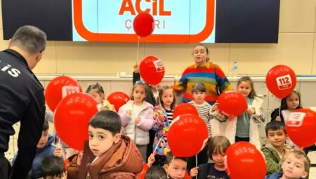 Minik Öğrenciler Acil Davet Merkezini Ziyaret Etti