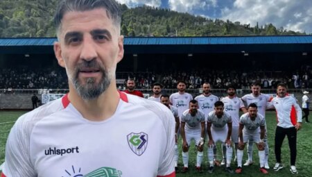 Ulusal yıldızın babası da futbolcu çıktı! 45 yaşında şampiyon oldu