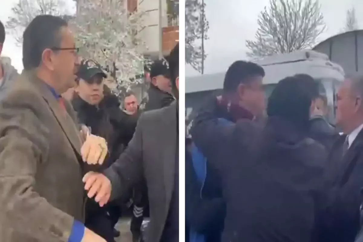 Altındağ Belediye Başkanı Veysel Tiryaki’den sendika liderine yumruk