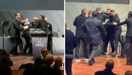 Beşiktaş Divan Heyeti’nde olay! Hasan Arat konuşurken yumruklandı