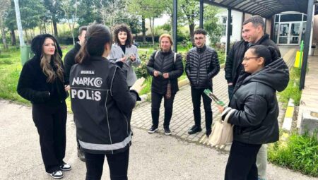 Bursa’da 4 Günde 4 Bin Genç Uyuşturucuya Karşı Uyarıldı