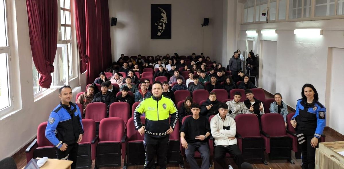 Muğla’da Öğrencilere Trafik Eğitimi Verildi