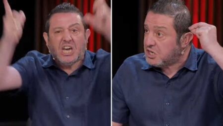 Nihat Kahveci, Beşiktaş’ta yaşananlar sonrası canlı yayında hudut krizi geçirdi