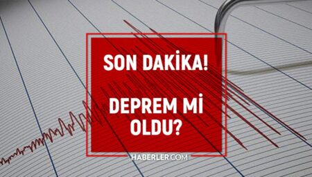 Son Depremler! Bugün İstanbul’da sarsıntı mi oldu? 12 Nisan 2025 AFAD ve Kandilli zelzele listesi! 12 Nisan 2025 Ankara’da, İzmir’de zelzele mi oldu?