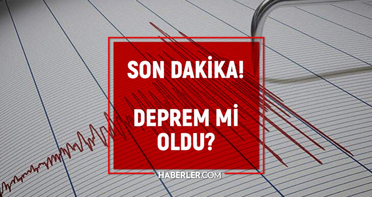 Son Depremler! Bugün İstanbul’da zelzele mi oldu? 13 Nisan 2025 AFAD ve Kandilli zelzele listesi! 13 Nisan 2025 Ankara’da, İzmir’de zelzele mi oldu?