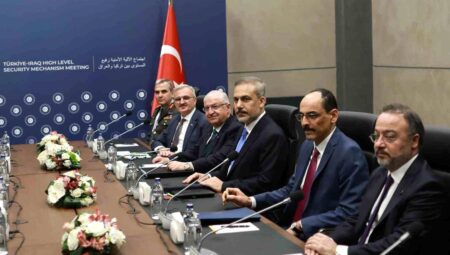 Türkiye ve Irak Ortasında Güvenlik Toplantısı