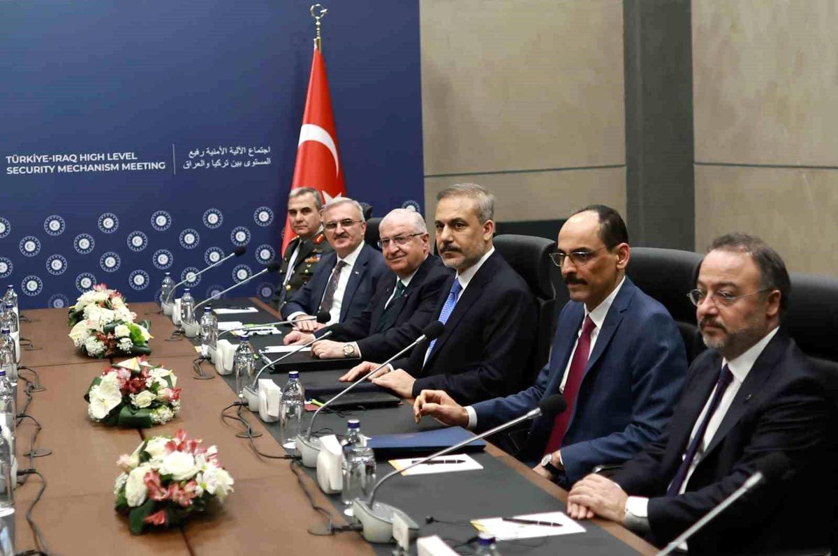 Türkiye ve Irak Ortasında Güvenlik Toplantısı