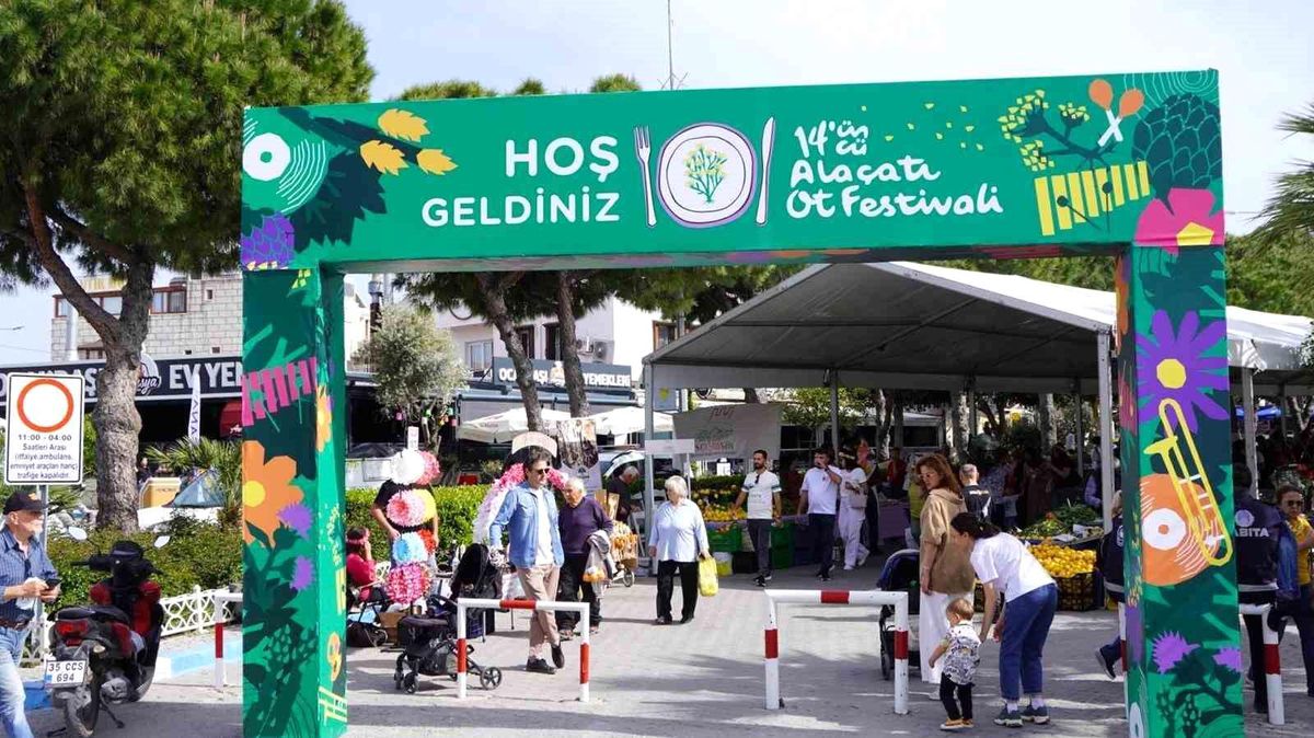 14. Alaçatı Ot Şenliği Ziyaretçilerini Ağırlıyor