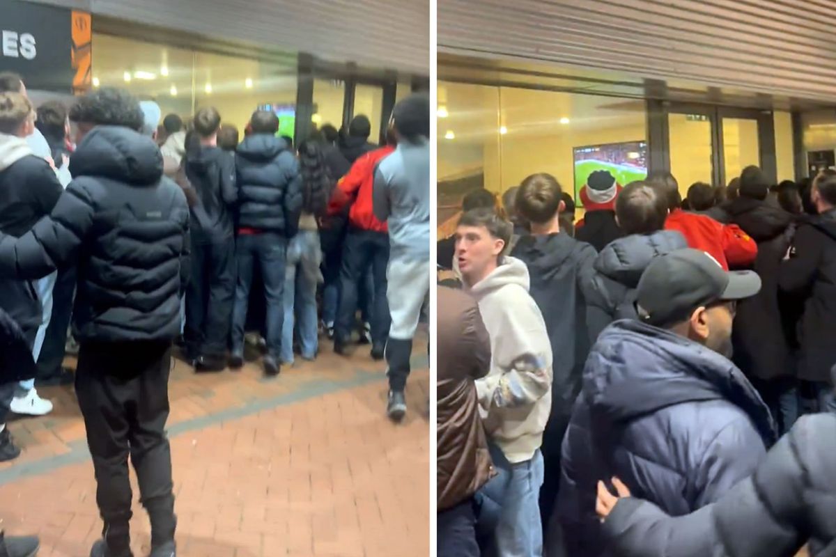 Ekipleri geri niyet dışarı çıkan taraftarlar dakikalar içerisinde neye uğradığını şaşırdı