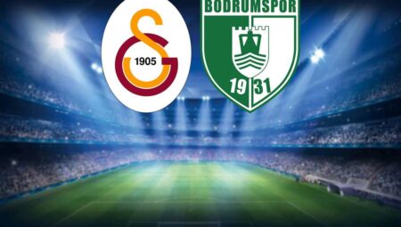Galatasaray-Bodrum FK maçının birinci 11’leri aşikâr oldu