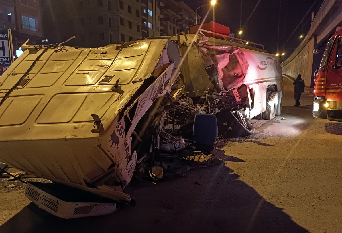 Hatay’da Araç Kazası: 1 Meyyit, 1 Yaralı