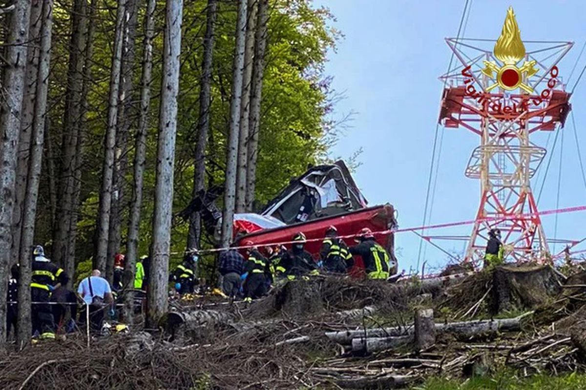 İtalya’da teleferik kazası: 4 meyyit, 1 yaralı