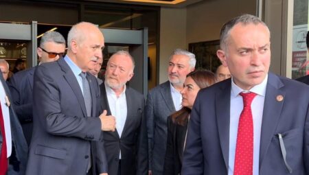 TBMM Başkanı Numan Kurtulmuş, Sırrı Süreyya Başkan’ı Hastanede Ziyaret Etti