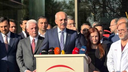 TBMM Başkanı Numan Kurtulmuş, Sırrı Süreyya Öncü’yü Ziyaret Etti