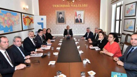 Tekirdağ Vilayet İstihdam ve Mesleki Eğitim Kurulu Toplantısı Gerçekleştirildi