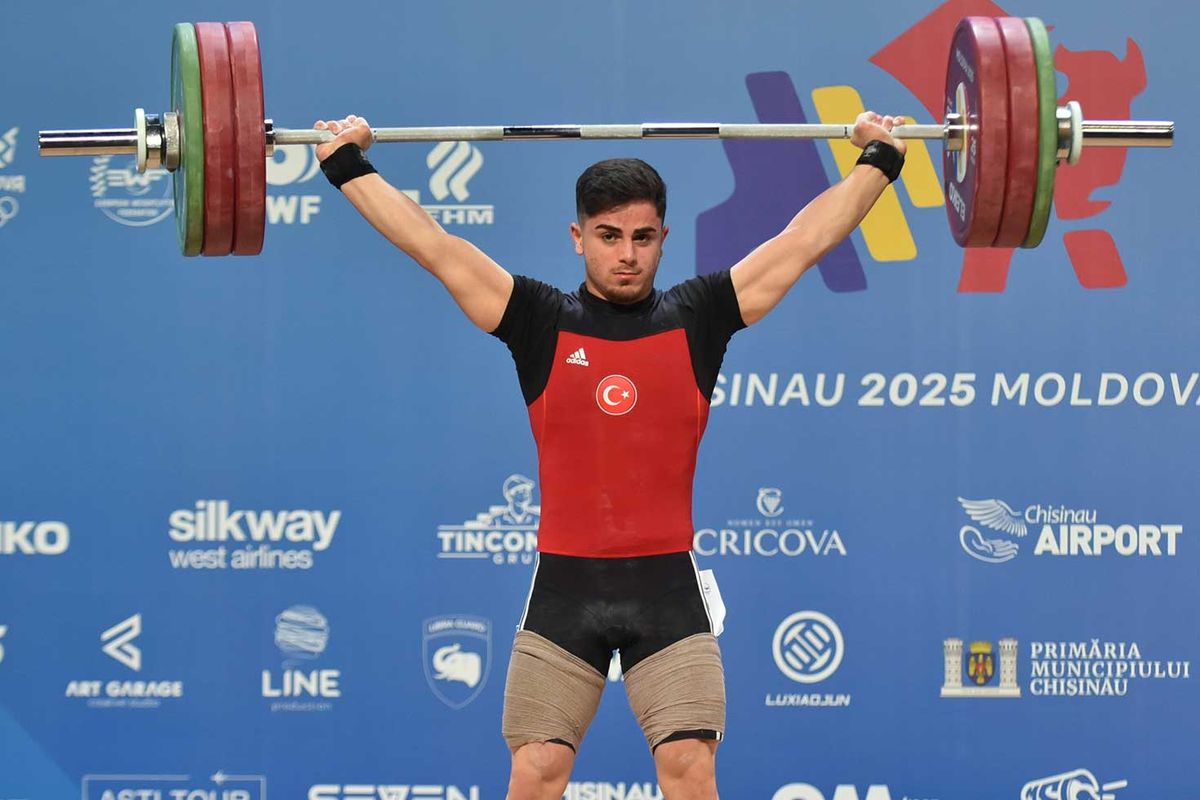Ulusal Halterci Kaan Kahriman, Avrupa şampiyonu oldu