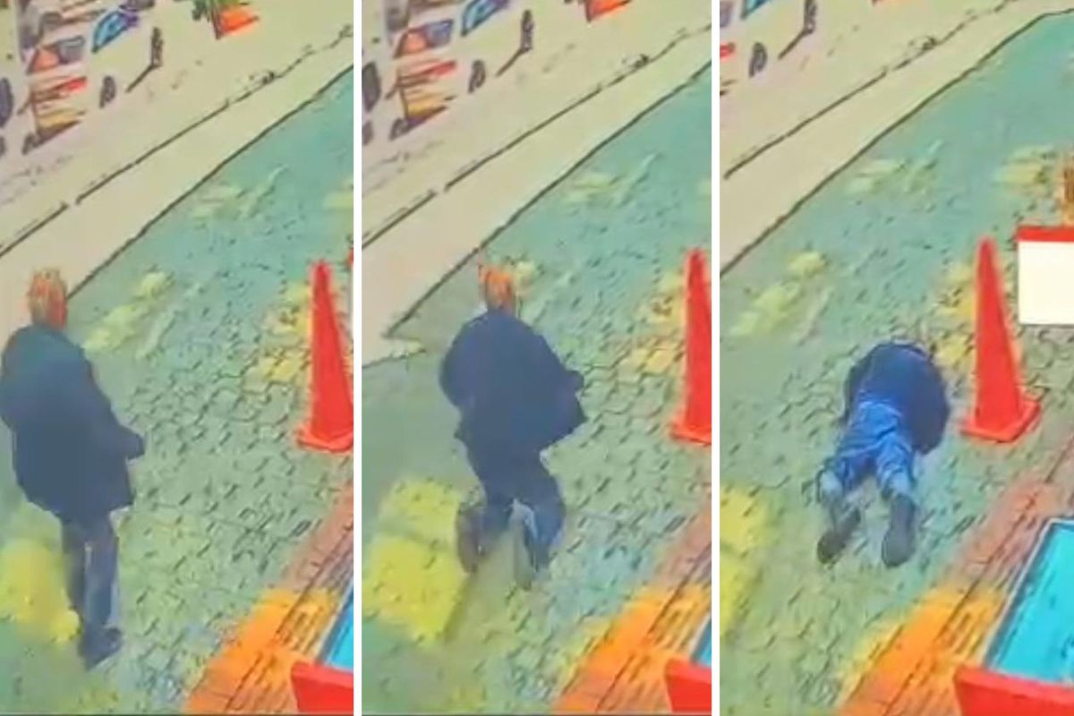 Yolda yürürken ansızın kalp krizi geçirip hayatını kaybetti